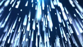 Digital data point stream, big data visualization, futuristic abstract background with moving dotted surface. Rain of technological particles. Seamless loop animation.
 - Powered by Shutterstock - Get 15% off with code: PIKWIZARD15