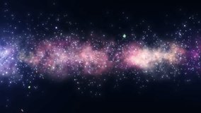 Abstract sci-fi background with space, milky way and galaxy. Stars, shimmering dust particles and beautiful nebula
 - Powered by Shutterstock - Get 15% off with code: PIKWIZARD15