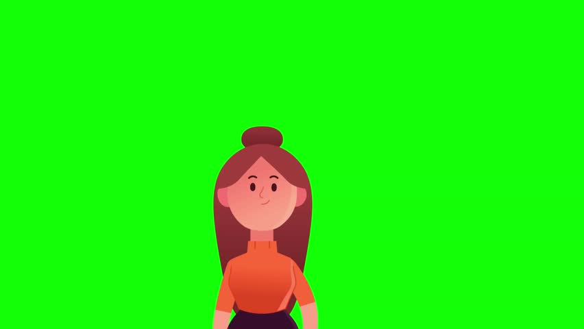 Green screen animation featuring a free-to-use female model presenting a promotional message. Ideal for business ads, digital marketing, or social campaigns.