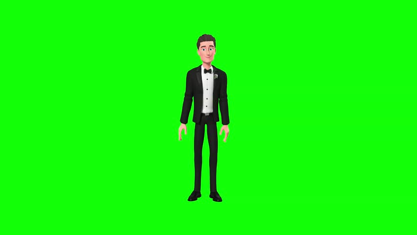 3D animation, green screen, character animation, thumbs up, thumbs down, digital asset, expressive gesture, approval sign, disapproval sign, cartoon motion, virtual character, hand signal.