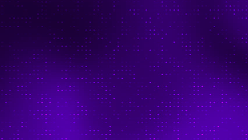 Purple background with small blinking white dots. Perfect for digital presentations background, website banners, social media posts, and animated wallpapers.