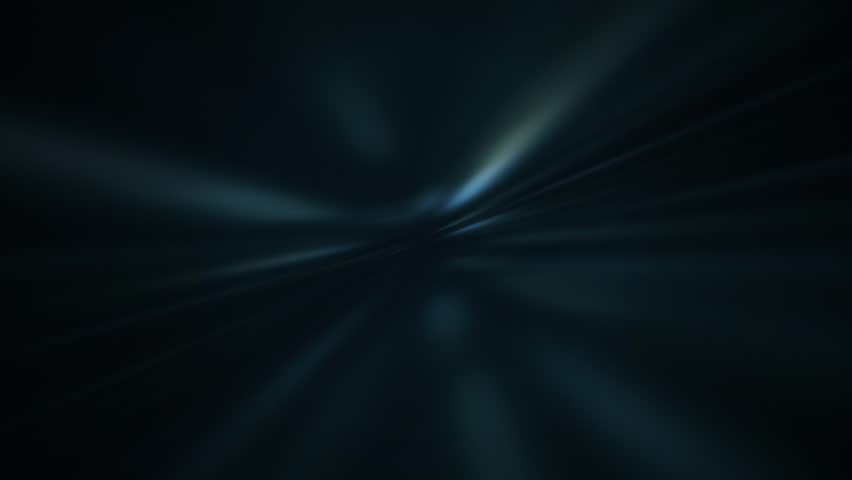 Dark futuristic abstract background with high speed light beams and particles converging into a tunnel-like vortex. Ideal for concepts related to hyperspace, speed, sci-fi or technology.