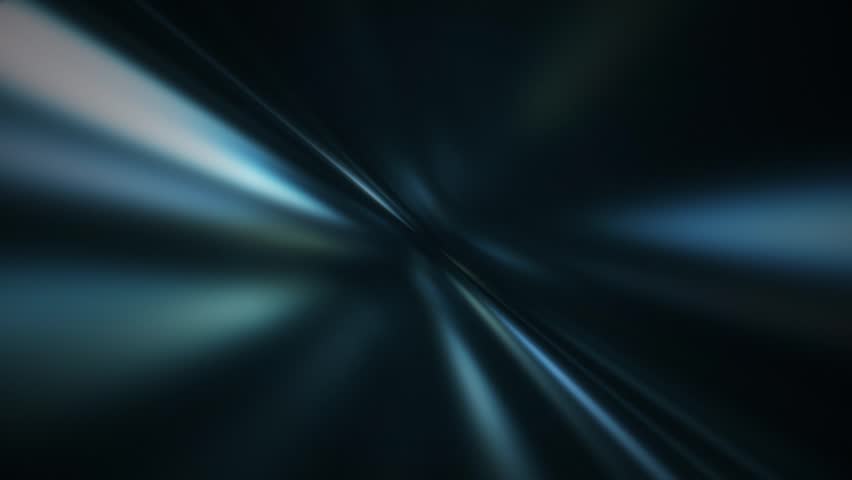 Dark futuristic abstract background with high speed light beams and particles converging into a tunnel-like vortex. Ideal for concepts related to hyperspace, speed, sci-fi or technology.