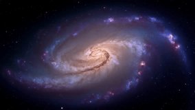 Majestic spiral galaxy glowing in space, deep colors, cosmic and mysterious mood - Powered by Shutterstock - Get 15% off with code: PIKWIZARD15