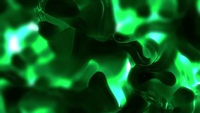 Trendy dynamic green liquid fluid metal texture abstract. Abstract liquid green background. Green wave background of glass in defocus. 60fps VJ loop. Green texture curved lines. Background for web. - Powered by Shutterstock - Get 15% off with code: PIKWIZARD15