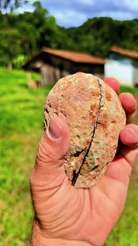 a beautiful quartz crystal geode