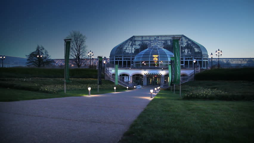 The Phipps Conservatory and Botanical Gardens in Schenley Park in Pittsburgh,