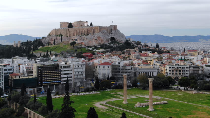 Stunning Acropolis and Parthenon in Athens, a UNESCO World Heritage site that highlights ancient Greek architecture, history, and culture, drawing visitors globally