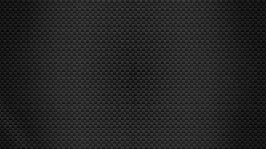 Carbon Fiber Texture Seamless Loop – Dark Grey Hi-Tech Background Animation. 
