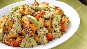 Delicious Quinoa Salad with Mango, Avocado, and Tomato - Powered by Shutterstock - Get 15% off with code: PIKWIZARD15
