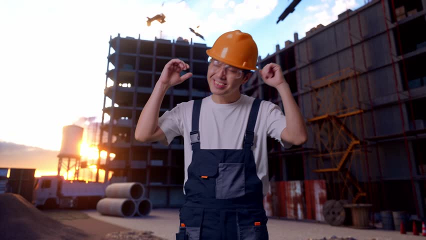 Man Worker At Construction Site (98).Mov - Powered by Shutterstock - Get 15% off with code: PIKWIZARD15