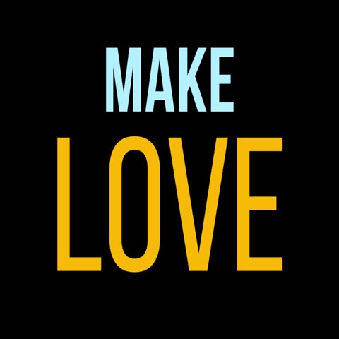 Make love, stay cool, press start. Inspirational message for starting new projects and spreading love. Perfect for websites, blogs, and social media