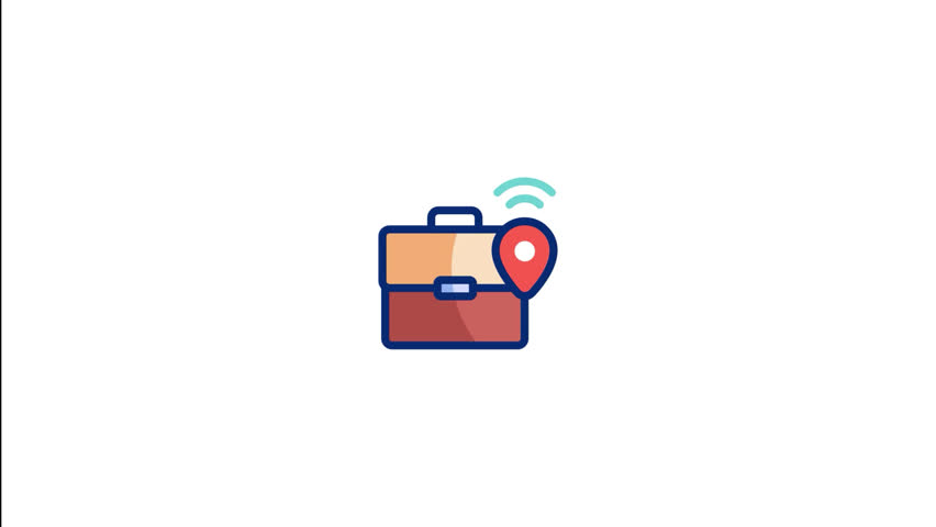 Suitcase Animated Icon v1 This video features a captivating animation of an icon designed to enhance your projects.Suitcase Animated Icon v1
