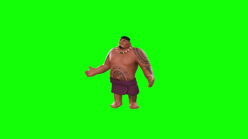 3D green screen animation of Maul character talking and listening. Ideal for digital assets, explainer videos, presentations, and social content creation.