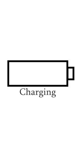 Animated battery charging process. Seamless charge level animation for power indicators, UI design, and energy-themed visuals.