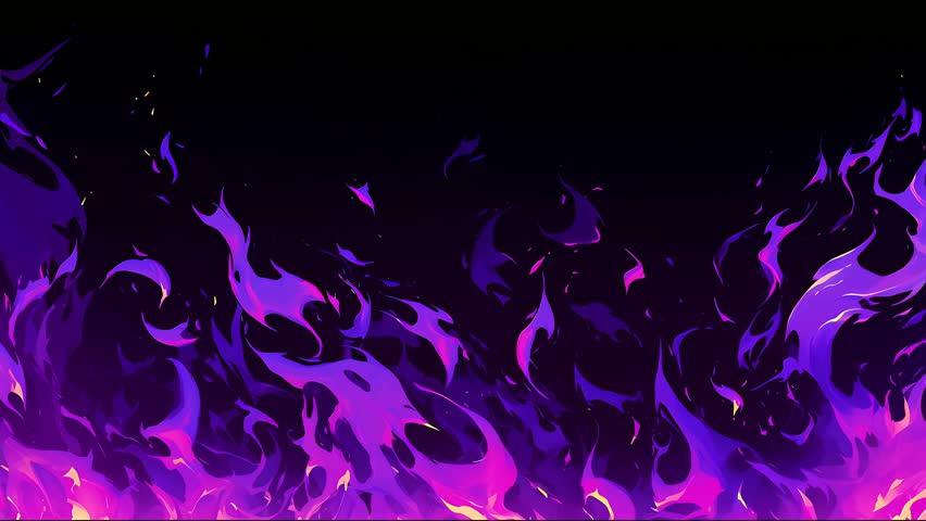 Anime Style Cartoon VFX with colorful 2D Animation. Seamless and perfect for VJ loops, motion graphics, and creative projects.