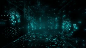 4K abstract binary code background design. - Powered by Shutterstock - Get 15% off with code: PIKWIZARD15