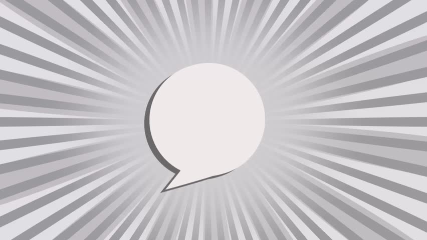 abstract Sunburst rotate 55% percent off banner with speech bubble animation.Sale,55% percent off poster for social network. rotate anime comic style line background.  Advertising, marketing speech - Powered by Shutterstock - Get 15% off with code: PIKWIZARD15