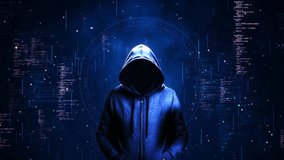 Hackers and malware hackers laptops dangerous digital code binary code background. security breach hacking cyber internet virus web criminal identity crime screen attack monitor. 3D Illustration - Powered by Shutterstock - Get 15% off with code: PIKWIZARD15