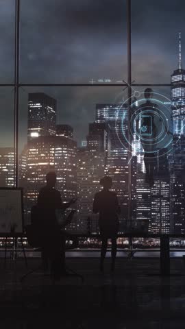 Testing the work of artificial intelligence in a company.