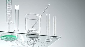 Dropping reagents into glassware for a chemistry experiment - Powered by Shutterstock - Get 15% off with code: PIKWIZARD15
