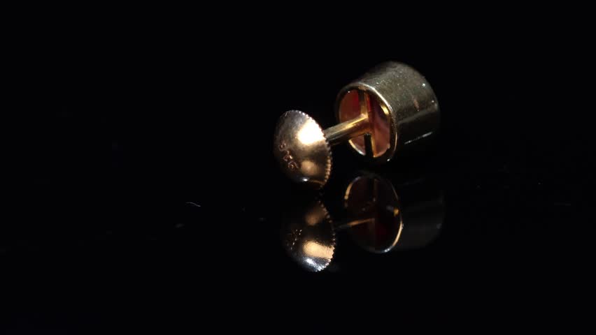 Lightweight Gold Stud Earrings for Women with Gemstones