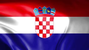 Croatia Flag Waving Animation Croatian National Flag - Powered by Shutterstock - Get 15% off with code: PIKWIZARD15