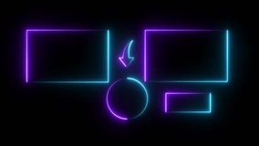 neon end screen Subscribe button and outro for video channels YouTube End screen Outro Card subscribe to my channel Subscribe button and outro for gaming and video YouTube End screen animation. - Powered by Shutterstock - Get 15% off with code: PIKWIZARD15