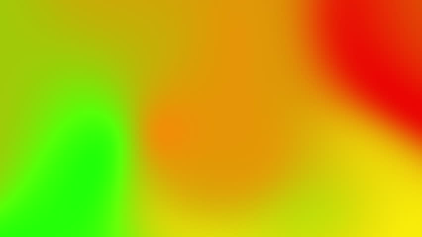 Blurred gradient of yellow orange red and green background. Suitable for backgrounds, abstract designs, illustrations, and vibrant themed projects.
