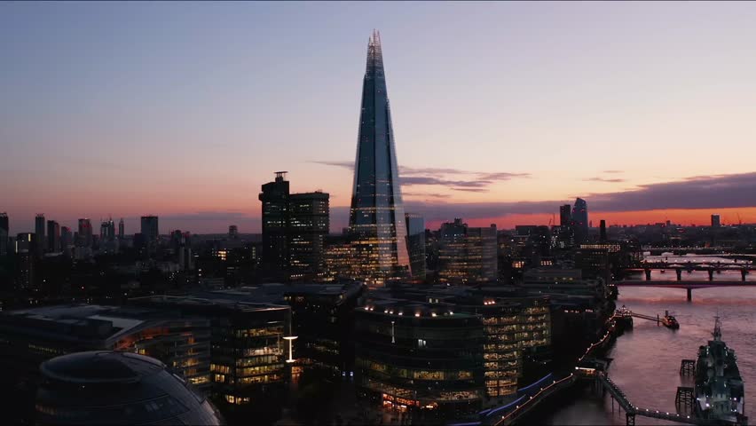 Shard is a 72-storey skyscraper and is the tallest building in the United Kingdom.