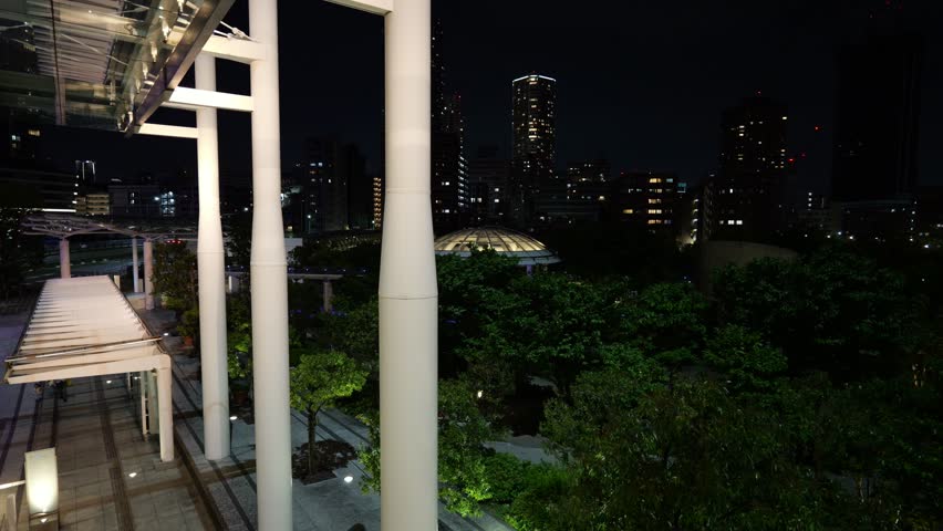 Harumi Triton Square, Japan Tokyo Night View 2025