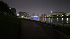 Ishikawajima Park, Japan Tokyo Night May 2025 - Powered by Shutterstock - Get 15% off with code: PIKWIZARD15