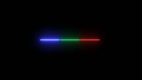 4K Abstract Futuristic Background with Red and Blue Neon Laser Line – Dual Color Sci-Fi Energy Beam Design - Powered by Shutterstock - Get 15% off with code: PIKWIZARD15