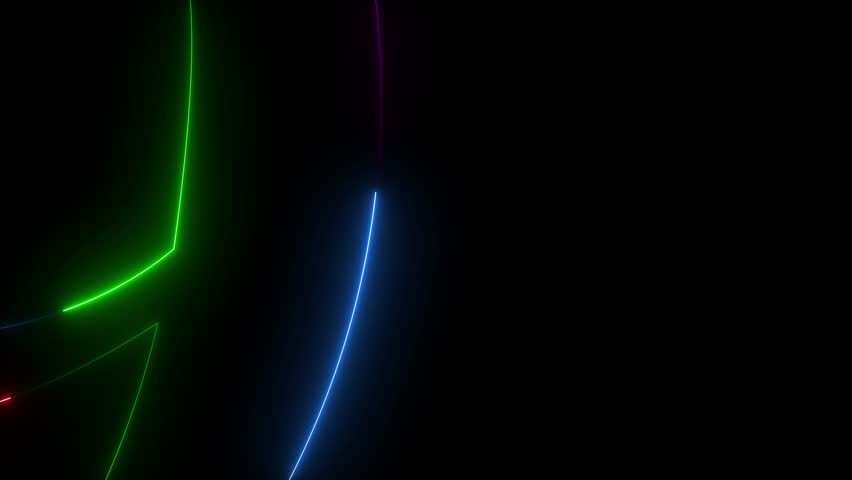 1911 neon line text. Abstract 1911 neon text animation ,For neon color Glowing neon number text background 4k video animation .