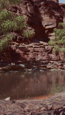 colorado river with gorgeous sandstone walls and canyons