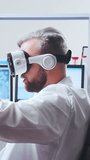 Scientific laboratory filled with various research equipment. Scientists are conducting experiments and research. Science and technology concept. - Powered by Shutterstock - Get 15% off with code: PIKWIZARD15
