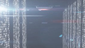 Holographic line and bar chart floating in digital space, visualizing data with binary code streams. Futuristic, technology, data, visualization, digital, abstract, innovation - Powered by Shutterstock - Get 15% off with code: PIKWIZARD15