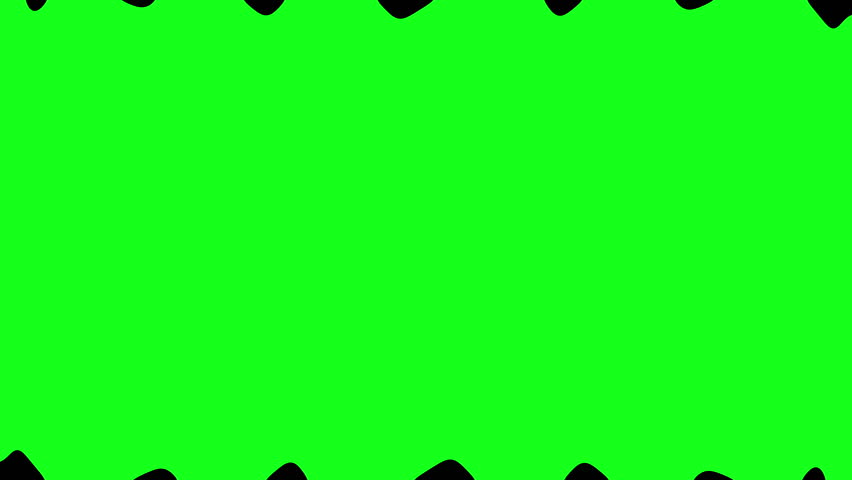 Abstract Black Wavy Geometrical Shapes Motion in Transitions with Neon Central Empty Screen. Video presentation, moving geometrical shapes. Social media, advertisements presentation	
