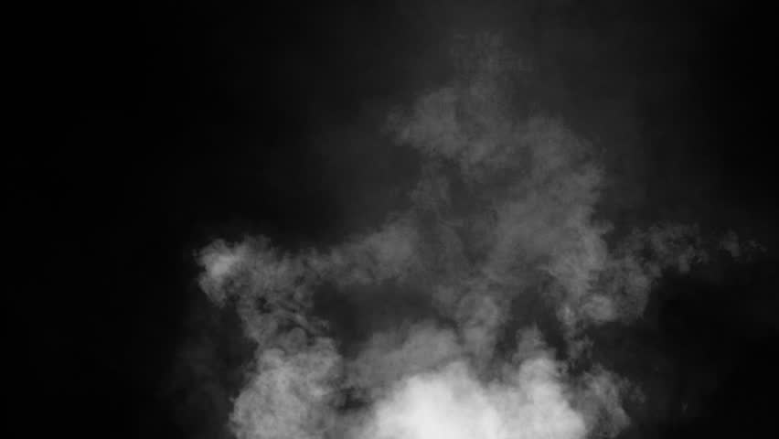Smoke transition mask compositing element in 4k.
