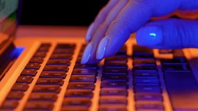 Close Up of Hands Typing on a Laptop Keyboard - Powered by Shutterstock - Get 15% off with code: PIKWIZARD15