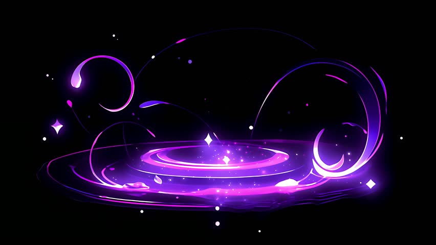 Dynamic cartoon-style anime VFX loop with vibrant 2D animation. Ideal for use in VJ loops, video backgrounds, and motion graphics.