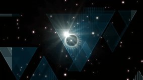 Abstract network visualizing data with glowing particles and lines floating over grid in 3D render. Futuristic, digital, vibrant, network, technology, visualization, cosmic - Powered by Shutterstock - Get 15% off with code: PIKWIZARD15