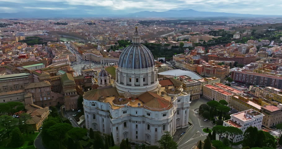 Aerial view of St. Peter