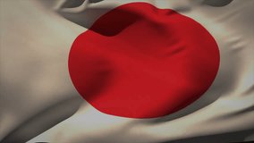 Japanese flag disc floating over financial grid, animating tickers and trend lines in flat design. Patriotic, finance, digital, data visualization, technology, investment, modern - Powered by Shutterstock - Get 15% off with code: PIKWIZARD15