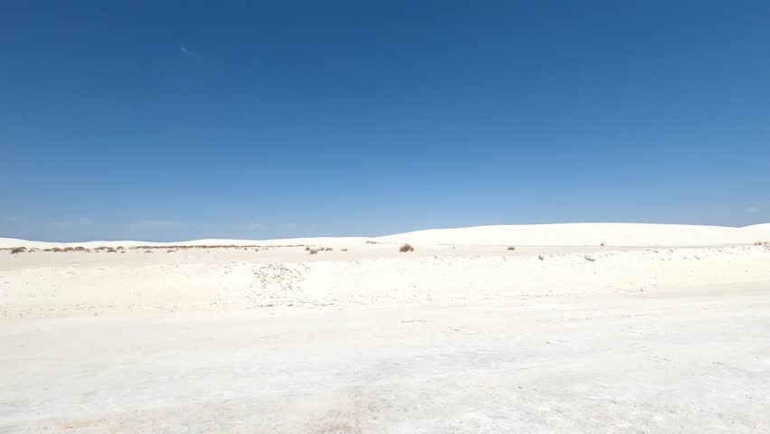 New Mexico Driving 0233 White Sands national park