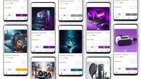 E-commerce sales of game products by phone - Powered by Shutterstock - Get 15% off with code: PIKWIZARD15