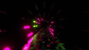 Pink and Green Fast Fantasy Strobe Road Background VJ Loop in 4K - Powered by Shutterstock - Get 15% off with code: PIKWIZARD15