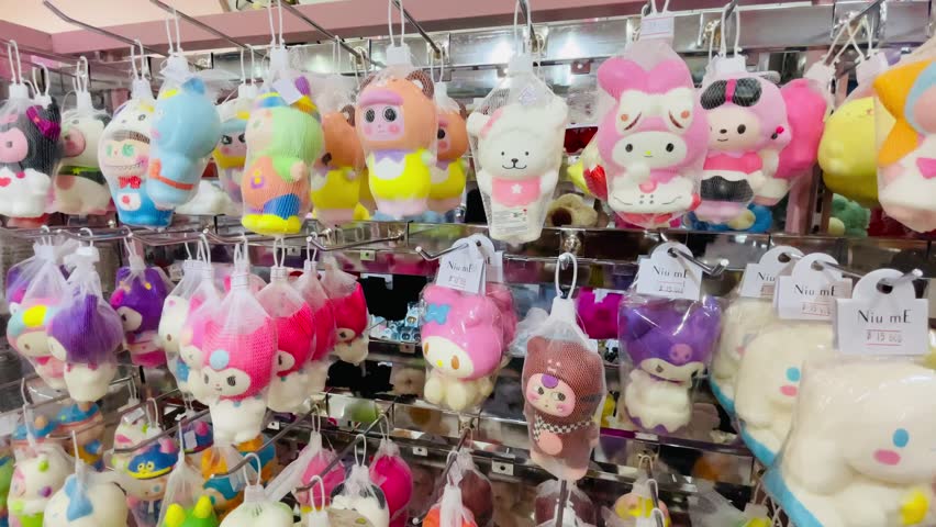 Kudus Central Java May 12 2025 in an accessories shop called (sumer) there are various kinds of key chains for sale