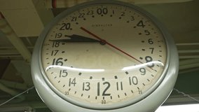 Vintage Gibraltar Military Style Wall Clock Ticking - Powered by Shutterstock - Get 15% off with code: PIKWIZARD15