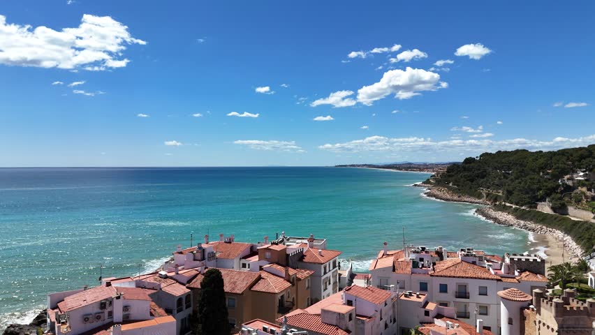 Costa Dorada Coastline, Spain – Seaside Beauty